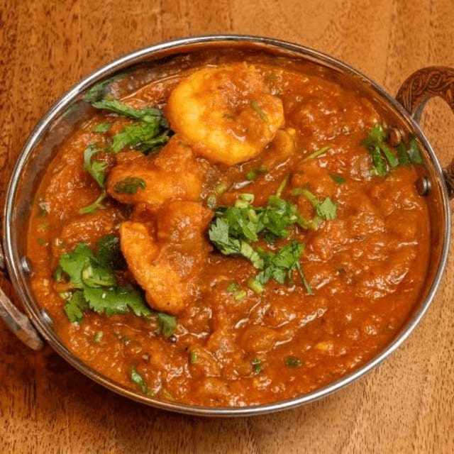 Shrimp Curry Tray.