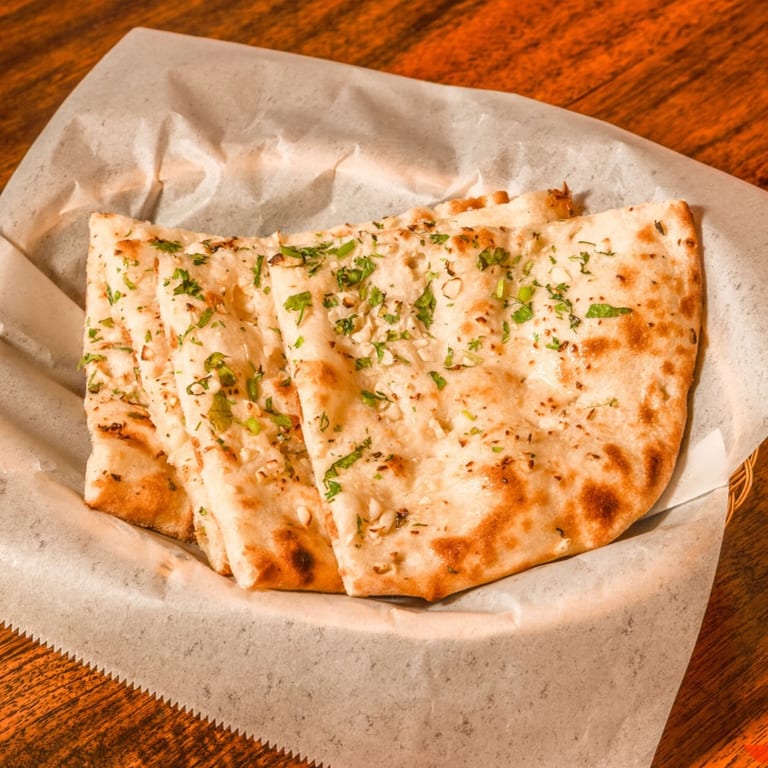 Savor our fresh naan