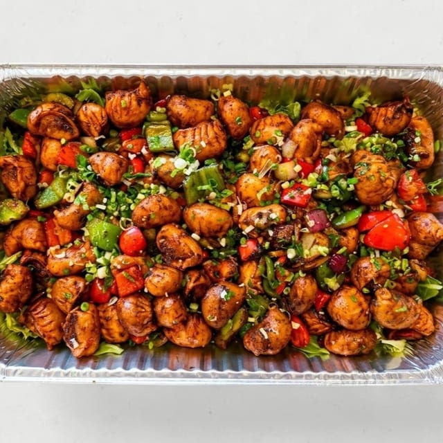 Chili Momo Tray.