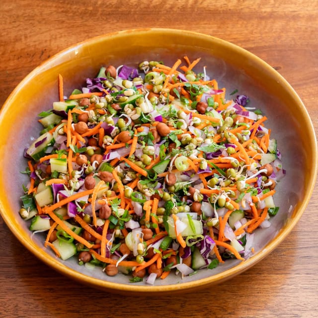 Himalayan Sprout & Chaat Salad Tray.