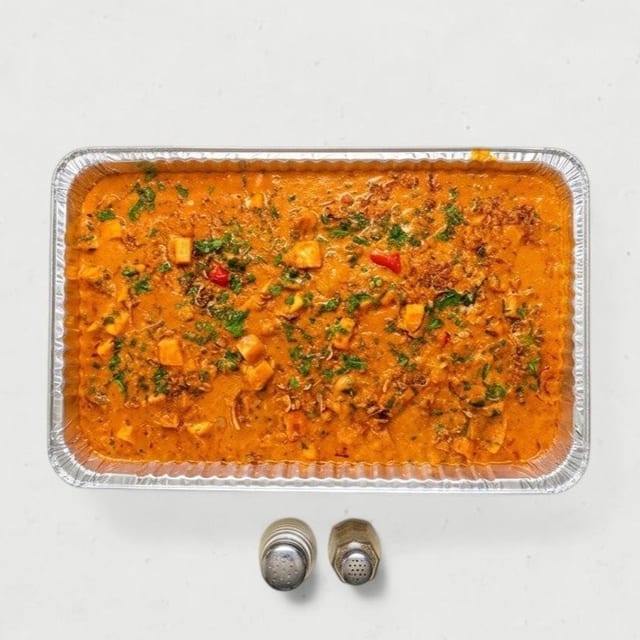 Kadai Paneer Tray.