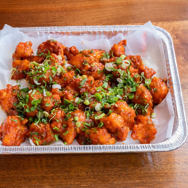 Chicken Manchurian Tray.