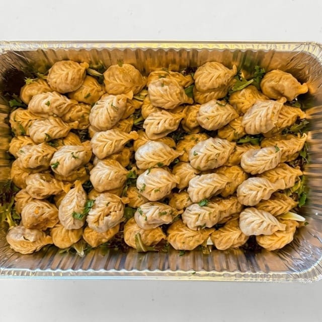 Steamed Momo Tray.