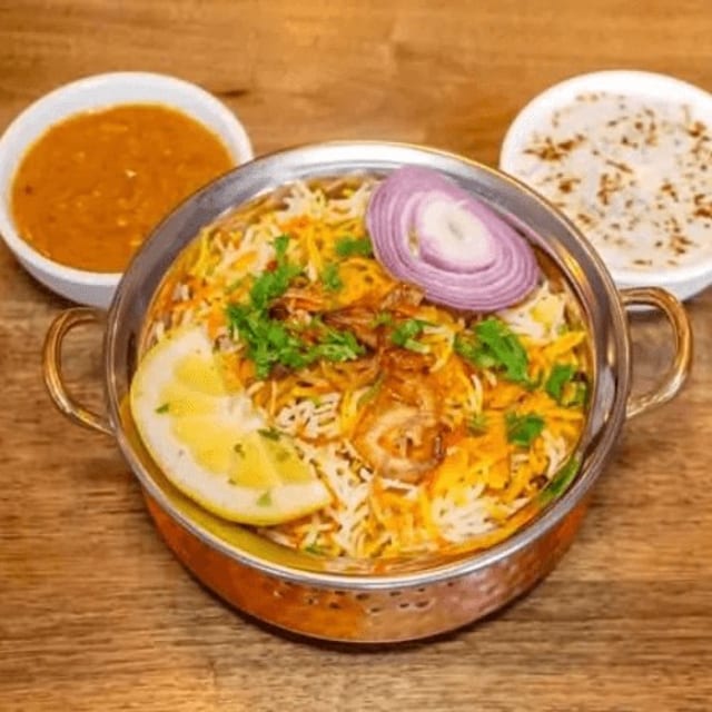 Mixed Veg Biryani Tray.