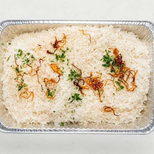 Basmati White Rice Tray.