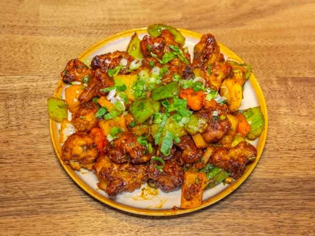 Chili Paneer  Tray.