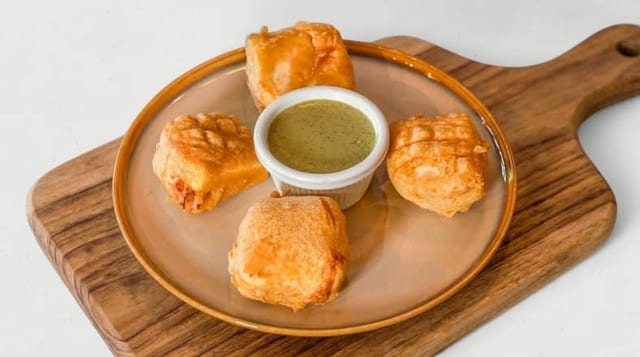 Paneer Pakora Tray.